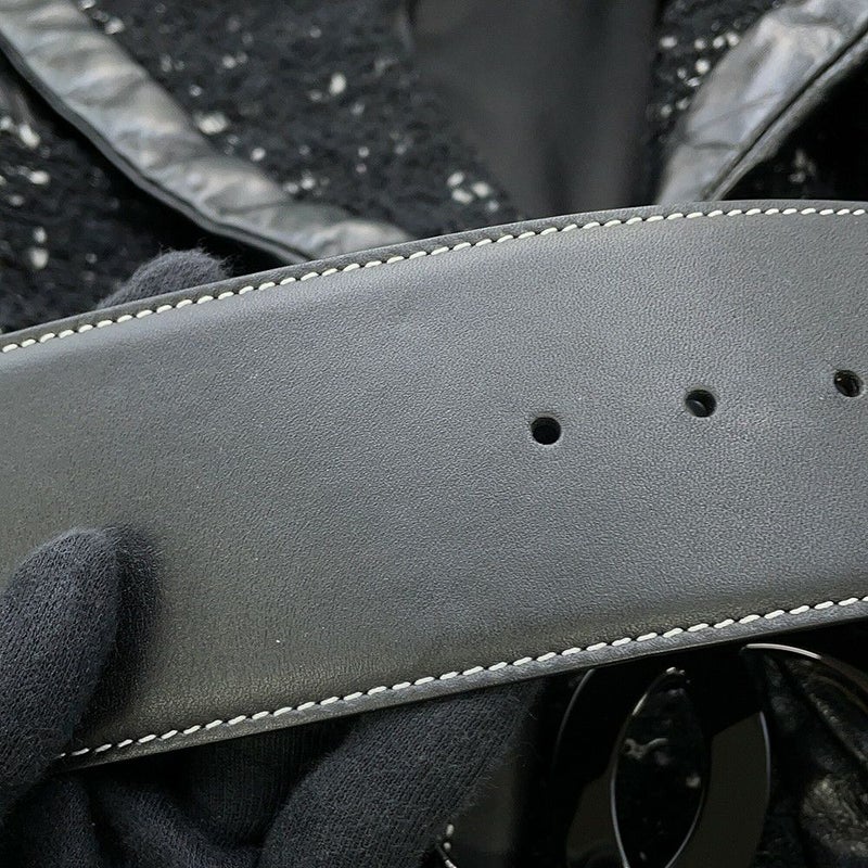 シャネル コート ツイード レディースサイズ38 P57222 CHANEL アウター 黒