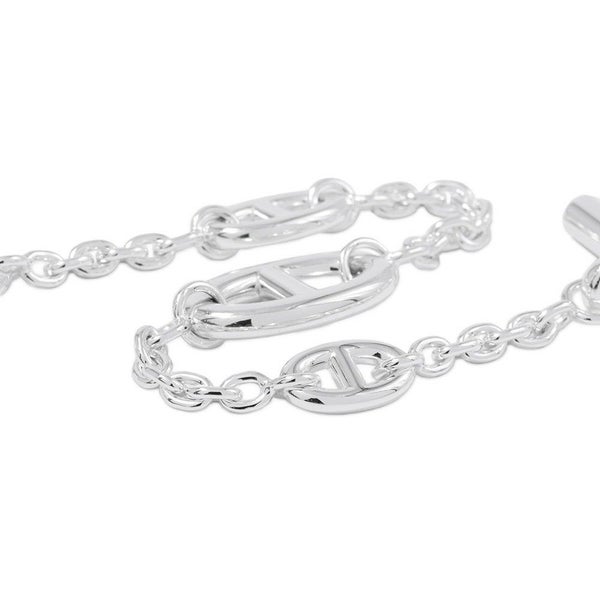 エルメス ブレスレット シェーヌダンクル ファランドール SV925シルバー サイズLG HERMES ジュエリー