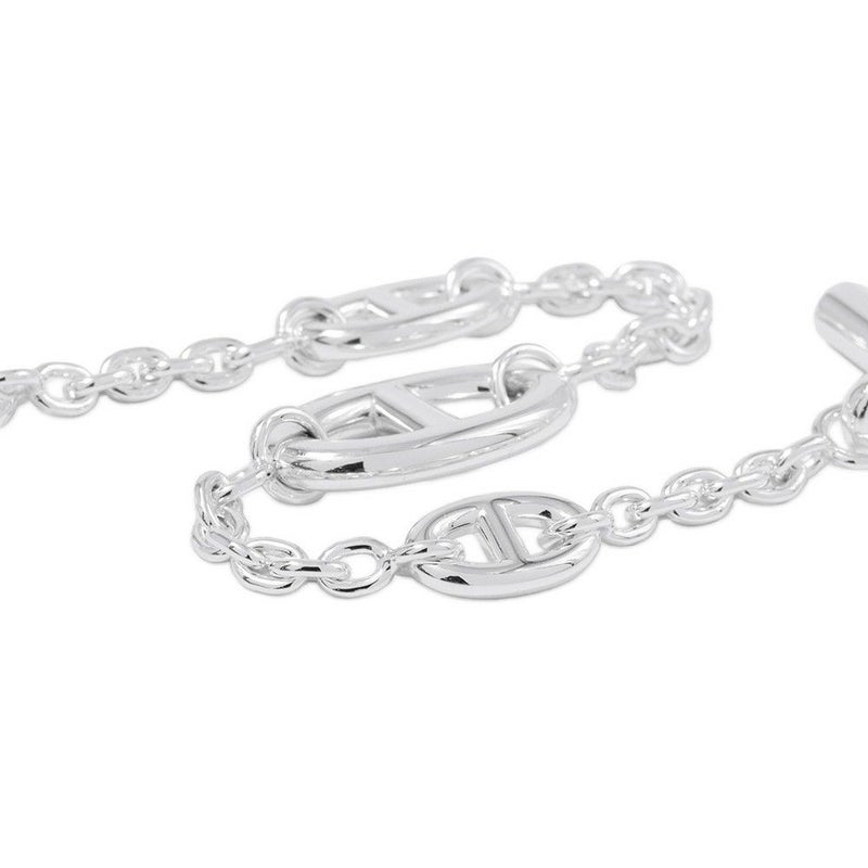 エルメス ブレスレット シェーヌダンクル ファランドール SV925シルバー サイズLG HERMES ジュエリー