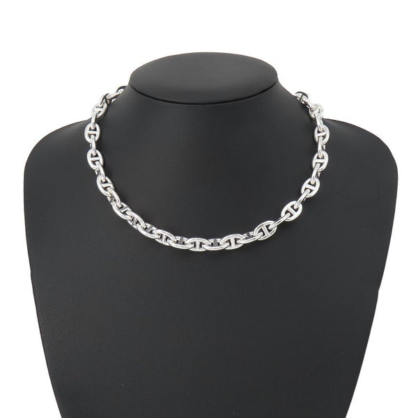 エルメス ネックレス シェーヌダンクルPM 43コマ SV925シルバー HERMES ジュエリー