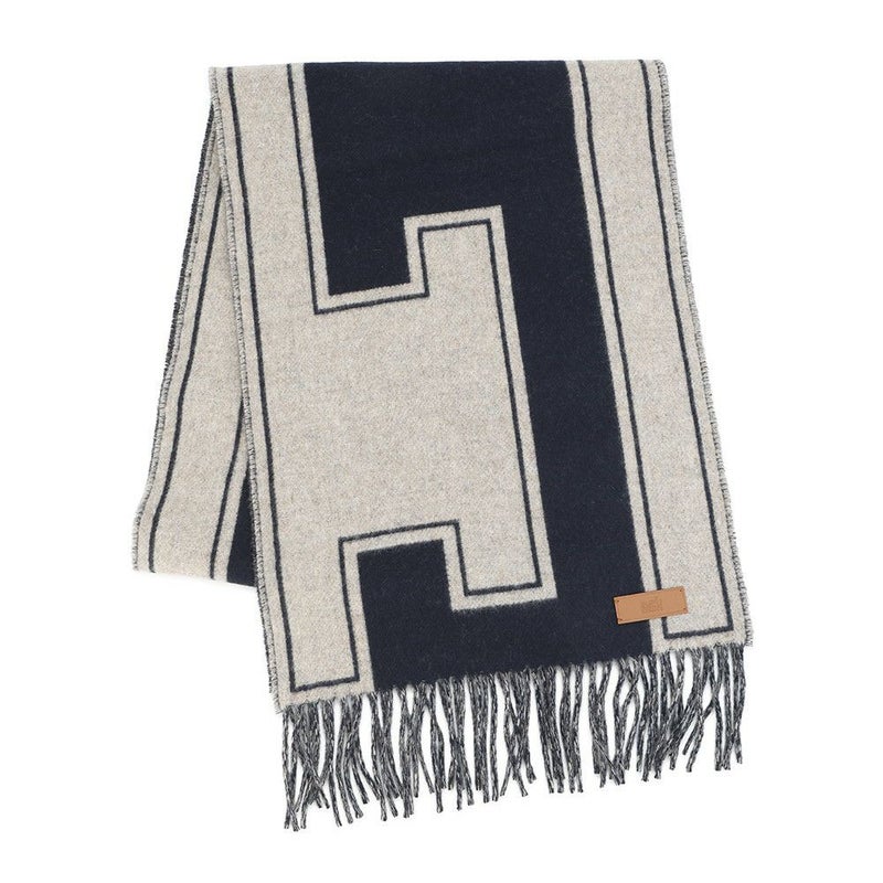 エルメス マフラー クレ・ドゥ・H カシミヤ HERMES ストール
