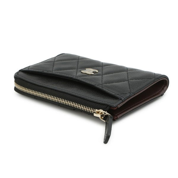 シャネル コインケース マトラッセ ココマーク キャビアスキン AP3179 CHANEL フラグメント カードケース 黒