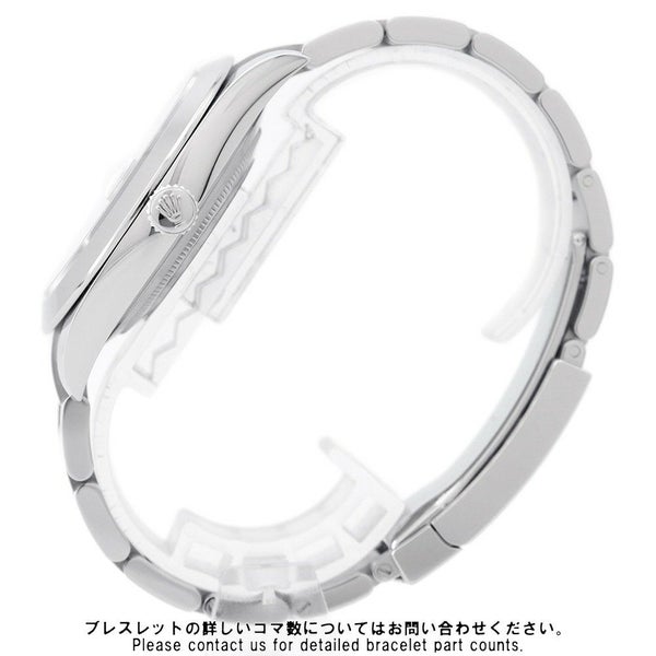 ロレックス デイトジャスト41 ランダムシリアル ルーレット 126300 ROLEX 腕時計 スレート文字盤 ローマン