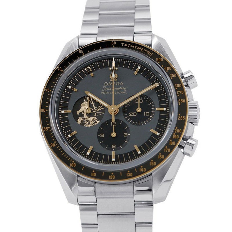 オメガ スピードマスター アポロ11号 50周年記念モデル 限定6969本 310.20.42.50.01.001 黒文字盤