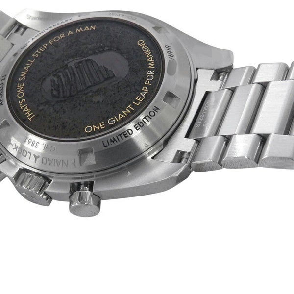 オメガ スピードマスター アポロ11号 50周年記念モデル 限定6969本 310.20.42.50.01.001 黒文字盤