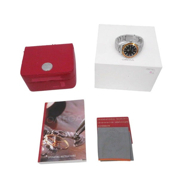 オメガ シーマスター プラネットオーシャン コーアクシャル 2209.50.00 OMEGA 腕時計 黒文字盤