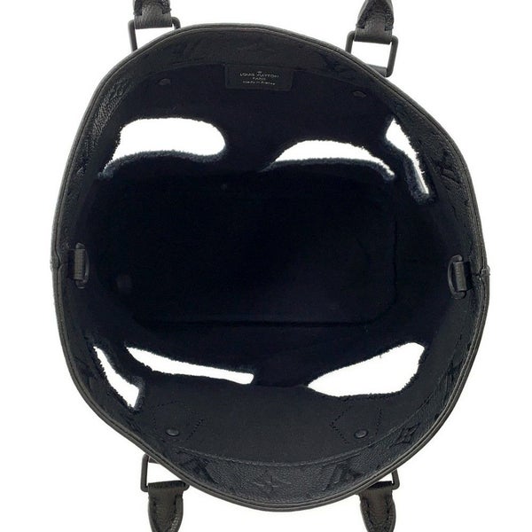 ルイヴィトン トートバッグ モノグラム・アンプラント ウィズ ホールズ PM M45887 コムデギャルソン 川久保玲 コラボ 黒 ブラック