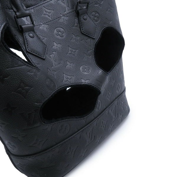 ルイヴィトン トートバッグ モノグラム・アンプラント ウィズ ホールズ PM M45887 コムデギャルソン 川久保玲 コラボ 黒 ブラック