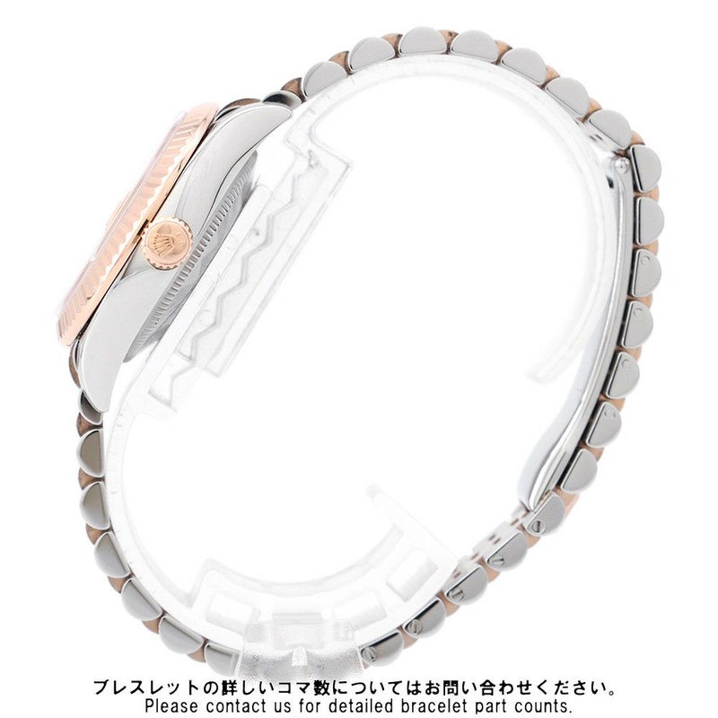 ロレックス デイトジャスト31 278271 ROLEX レディース 腕時計 ウォッチ シルバー文字盤 フローラルモチーフ