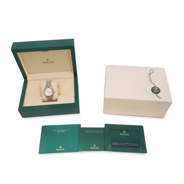 ロレックス デイトジャスト31 278271 ROLEX レディース 腕時計 ウォッチ シルバー文字盤 フローラルモチーフ