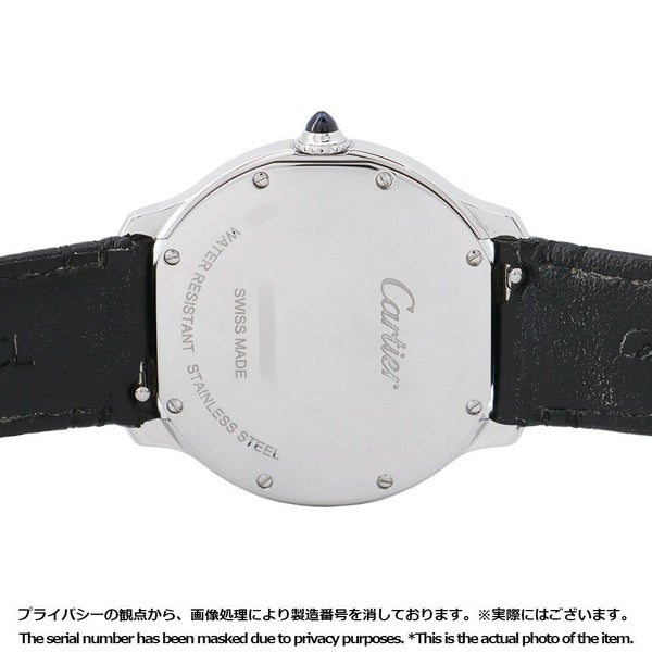 カルティエ ロンド マスト WSRN0031 Cartier クォーツ 腕時計 ウォッチ シルバー文字盤