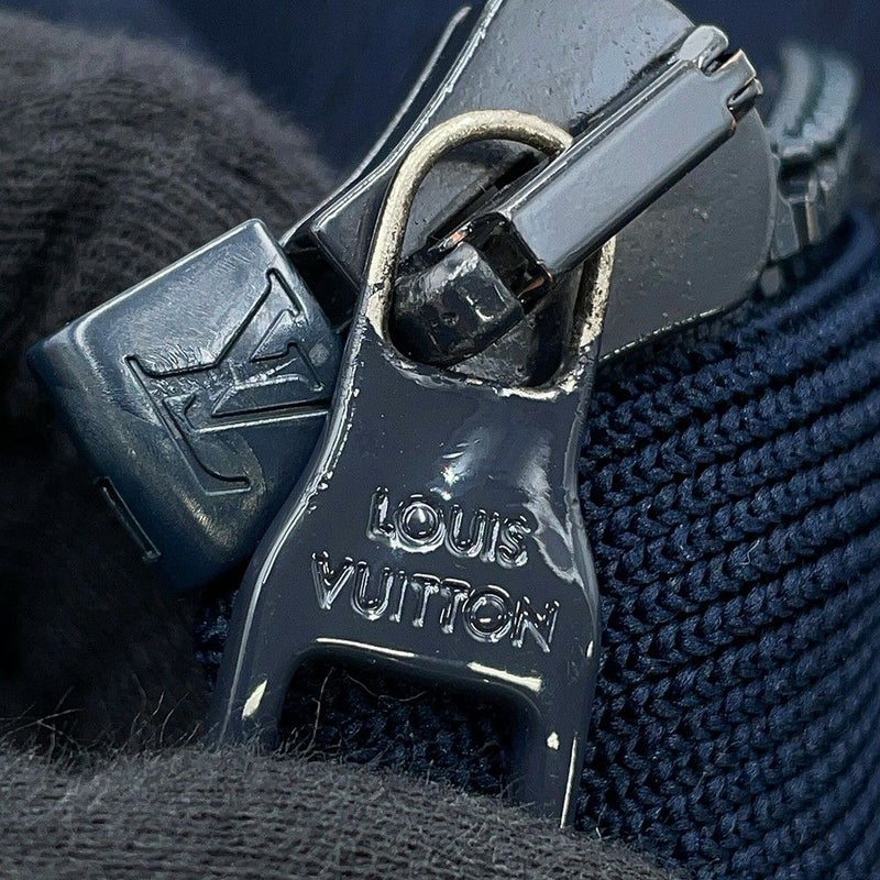 ルイヴィトン ジャケット モノグラム ジップスルートップ メンズズサイズS 1A7XYU LOUIS VUITTON ネイビー