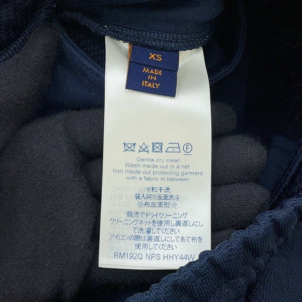 ルイヴィトン ボトムス モノグラム トラックパンツ メンズサイズXS LOUIS VUITTON ネイビー