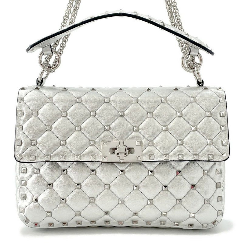 ヴァレンティノ・ガラヴァーニ ハンドバッグ ロックスタッズ スパイク RW2B0122NPL VALENTINO 2way