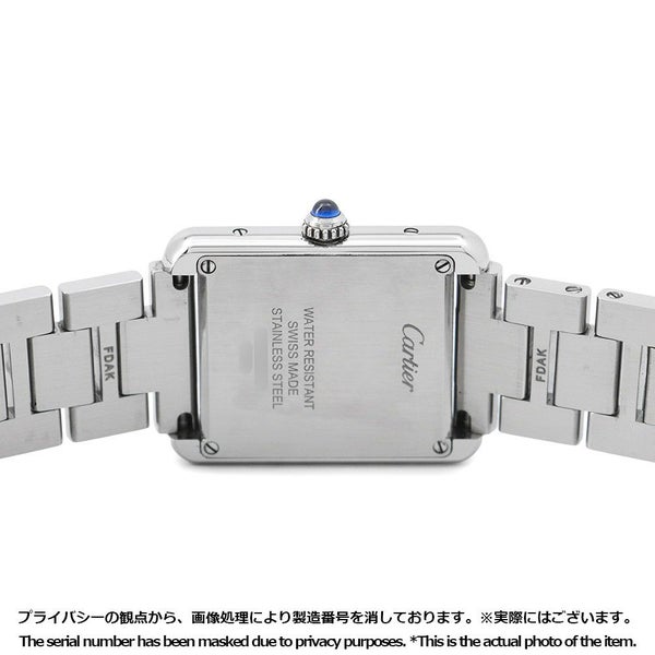 カルティエ タンクソロ SM W5200013 Cartier 腕時計 シルバー文字盤