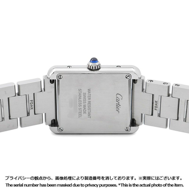 カルティエ タンクソロ SM W5200013 Cartier 腕時計 シルバー文字盤