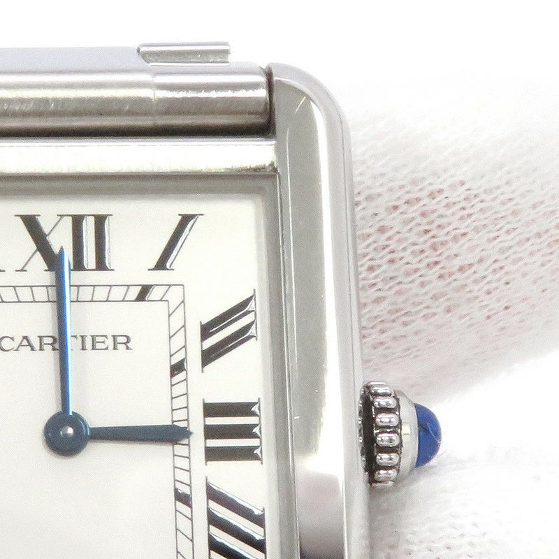 カルティエ タンクソロ SM W5200013 Cartier 腕時計 シルバー文字盤