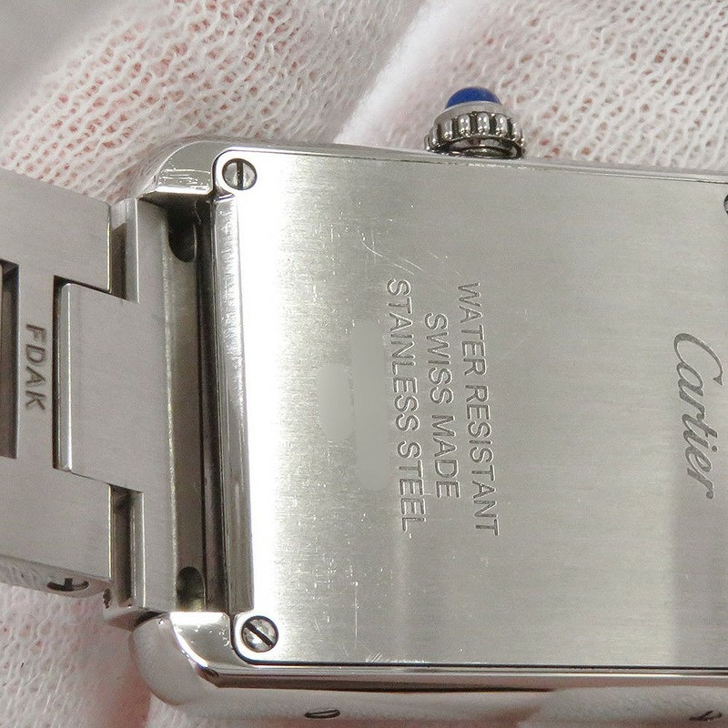 カルティエ タンクソロ SM W5200013 Cartier 腕時計 シルバー文字盤