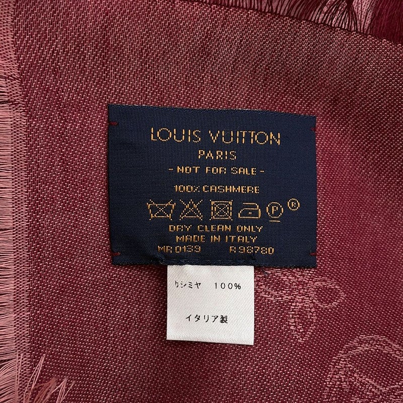 ルイヴィトン ストール ショール・モノグラム カシミヤ R98780 LOUIS VUITTON スカーフ