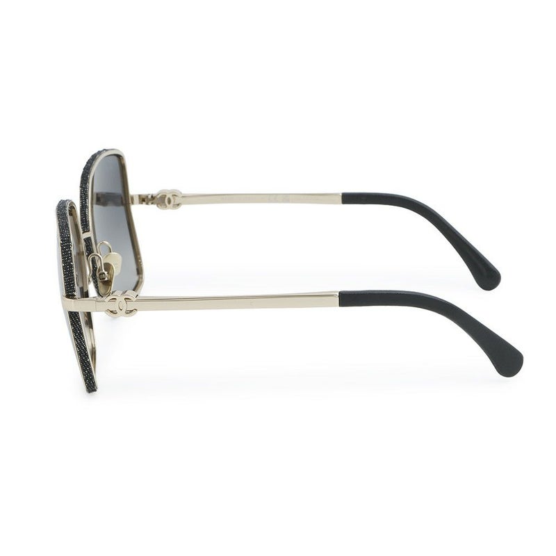 シャネル サングラス スクエア シェイプ デニム 4288Q CHANEL アイウェア