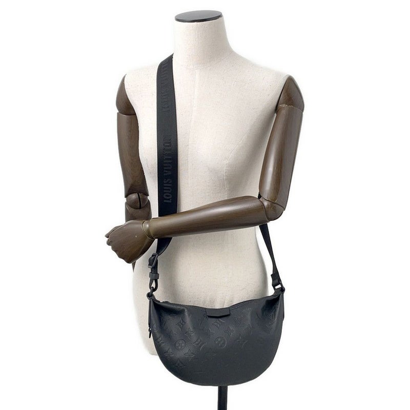 ルイヴィトン ショルダーバッグ モノグラム・シャドウ ハンモックバッグ M12510 LOUIS VUITTON ヴィトン バッグ 黒 ブラック