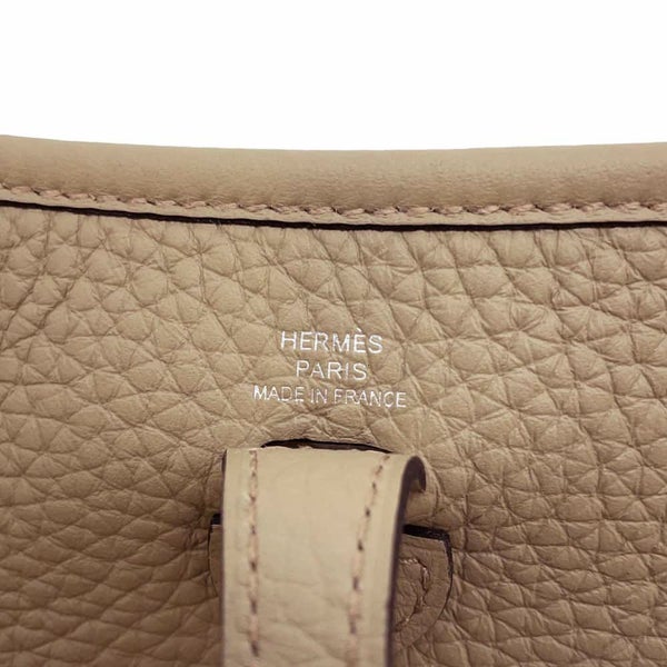 エルメス エブリンTPM アマゾン ベージュマルファ/シルバー金具 トリヨンクレマンス B刻印
