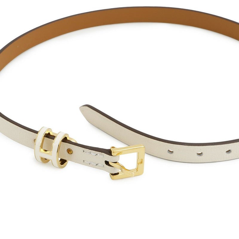 エルメス ブレスレット ポップH ドゥブルトゥール ナタ/ゴールド金具 スイフト K刻印 サイズT2