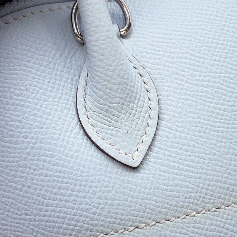 エルメス ハンドバッグ ボリード27 ブルーブリュム/シルバー金具 エプソン Y刻印 2wayショルダー