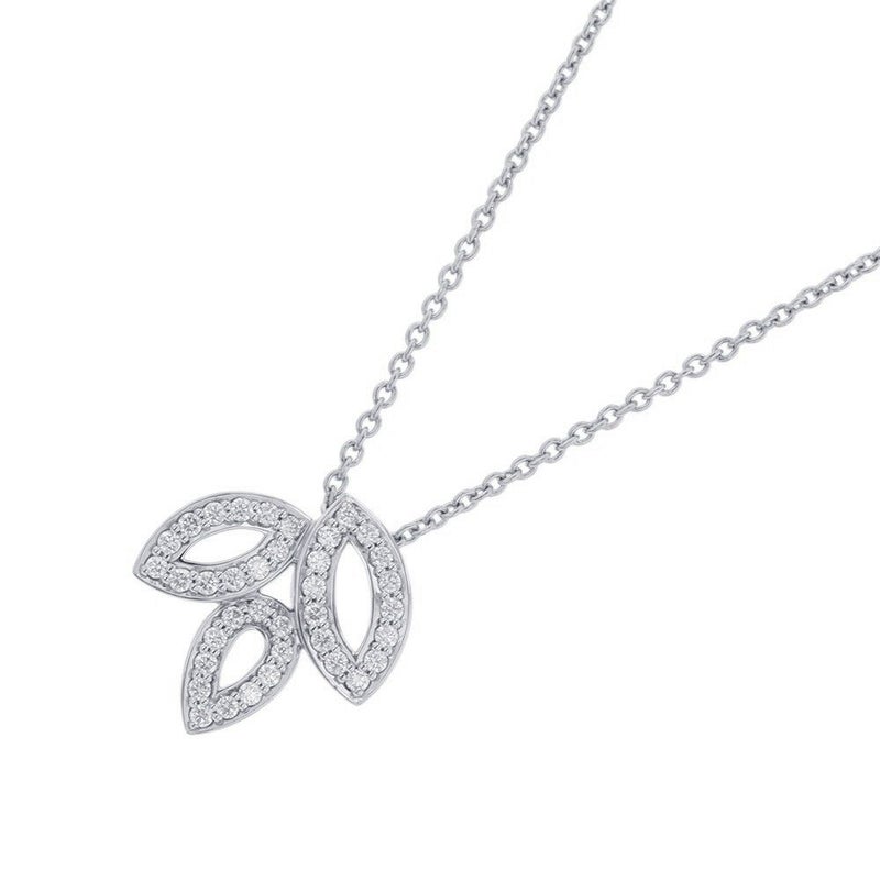 ハリーウィンストン ネックレス リリークラスター・ミニ・ペンダント ダイヤモンド 37P 計約0.19ct Pt950プラチナ PEDPSM1MLC