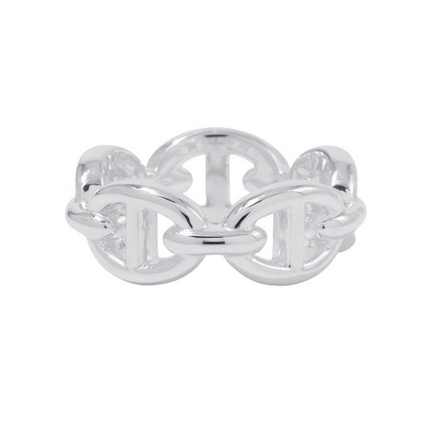 エルメス リング シェーヌダンクル アンシェネPM Enchainee SV925シルバー リングサイズ49 HERMES ジュエリー