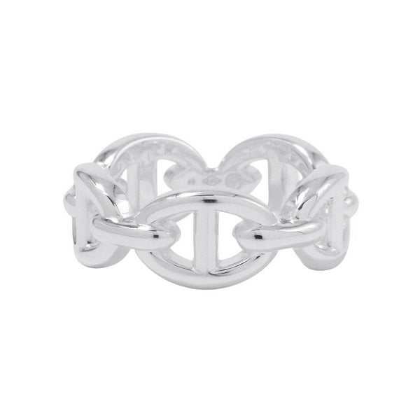 エルメス リング シェーヌダンクル アンシェネPM Enchainee SV925シルバー リングサイズ49 HERMES ジュエリー