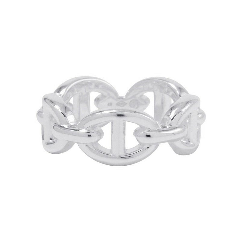 エルメス リング シェーヌダンクル アンシェネPM Enchainee SV925シルバー リングサイズ49 HERMES ジュエリー