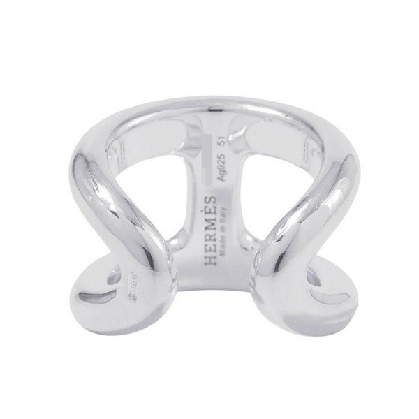 エルメス リング オスモズGM Osmose SV925シルバー リングサイズ51 HERMES ジュエリー 指輪