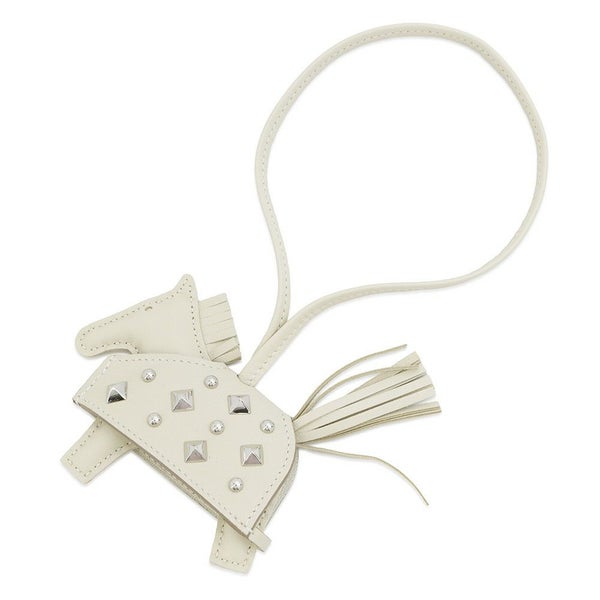 エルメス バッグチャーム ロデオPM ロベオロック  クレ ラムスキン HERMES チャーム オーナメント