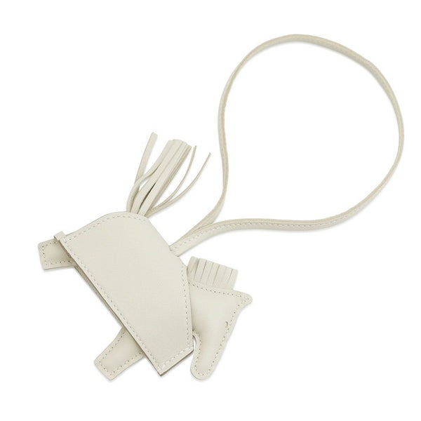 エルメス バッグチャーム ロデオPM ロベオロック  クレ ラムスキン HERMES チャーム オーナメント