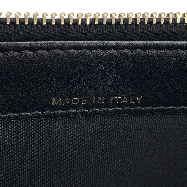 シャネル チェーンウォレット ボーイシャネル ココマーク キャビアスキン A84069 CHANEL 財布 ブラック 黒 安