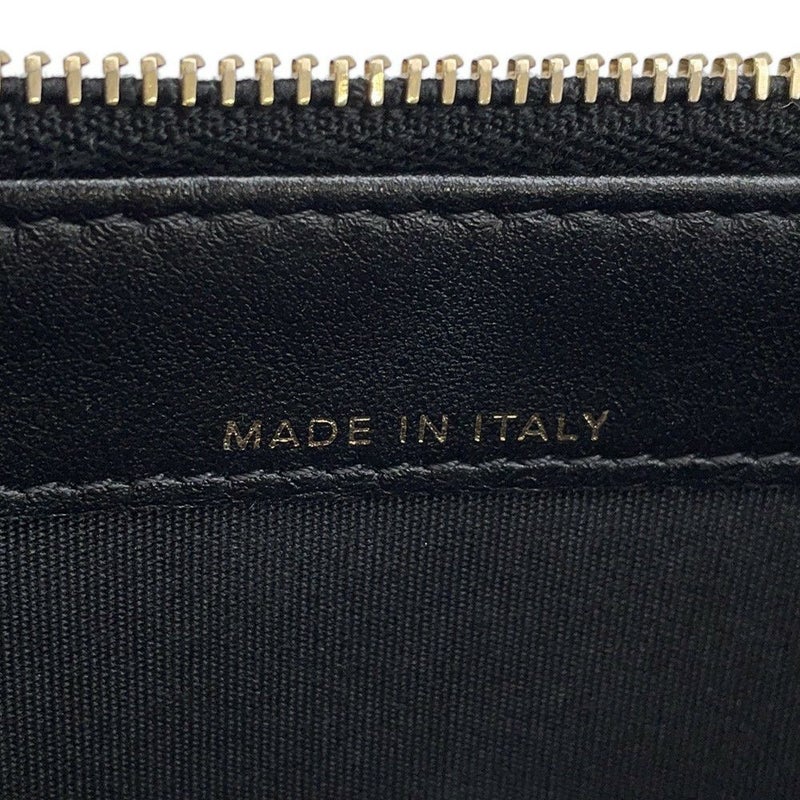 シャネル チェーンウォレット ボーイシャネル ココマーク キャビアスキン A84069 CHANEL 財布 ブラック 黒 安