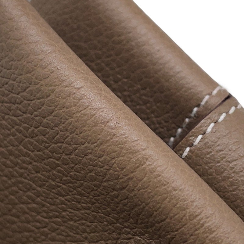 エルメス カードケース RMS エトゥープ/シルバー金具 エバーカラー K刻印 HERMES 名刺入れ