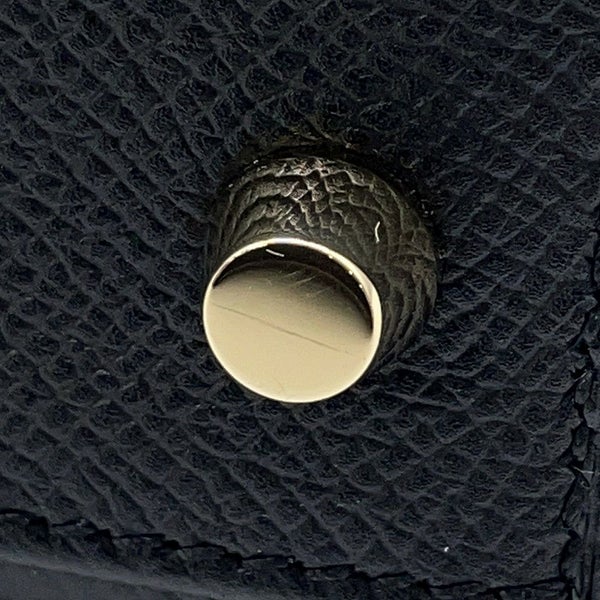 エルメス ハンドバッグ ケリー28 外縫い ブラック/ゴールド金具 エプソン T刻印 2wayショルダー 黒