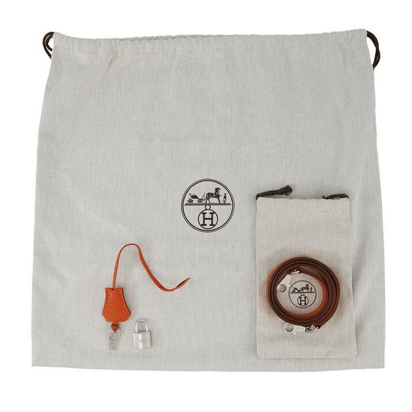 エルメス ハンドバッグ ボリード31 オレンジポピー/シルバー金具 トリヨンクレマンス T刻印 2wayショルダー