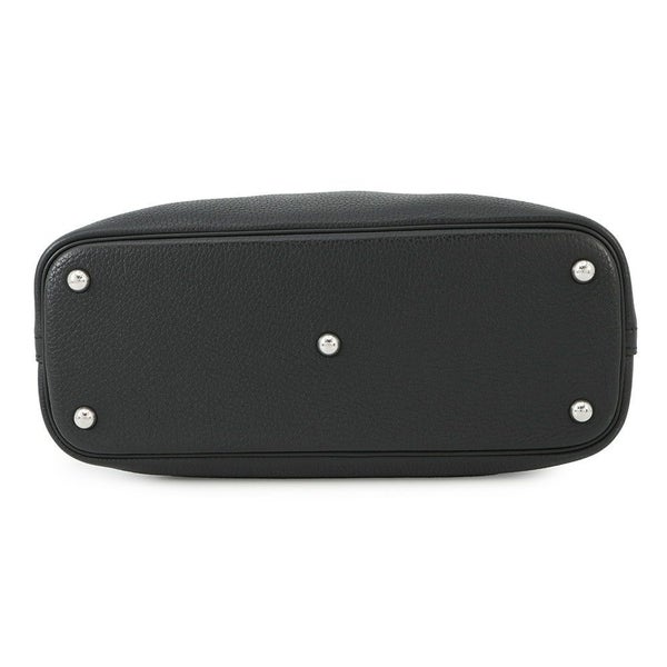 エルメス ハンドバッグ ボリード31 ブラック/シルバー金具 トリヨンクレマンス D刻印 2wayショルダー 黒