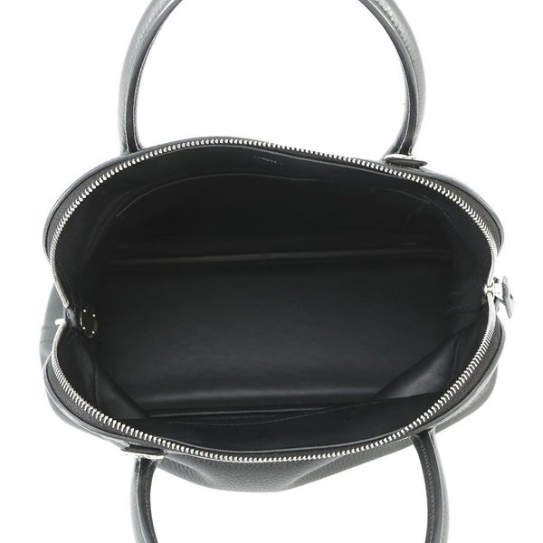 エルメス ハンドバッグ ボリード31 ブラック/シルバー金具 トリヨンクレマンス D刻印 2wayショルダー 黒