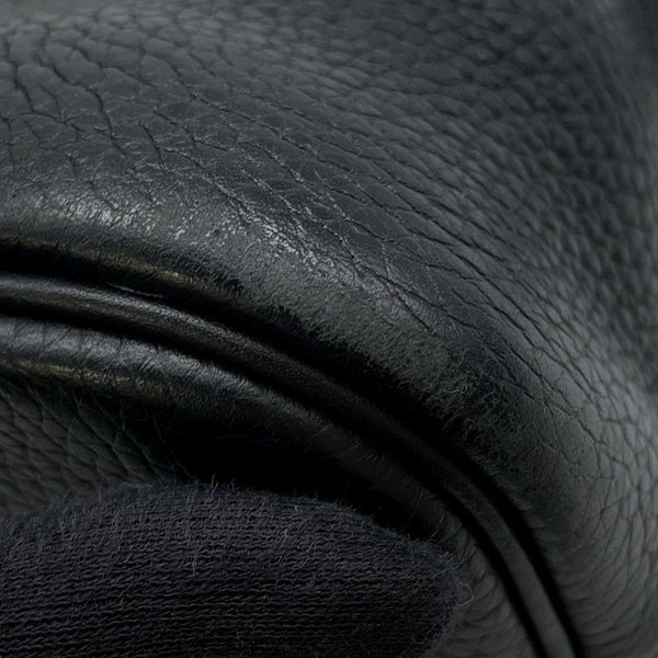 エルメス ハンドバッグ ボリード31 ブラック/シルバー金具 トリヨンクレマンス D刻印 2wayショルダー 黒