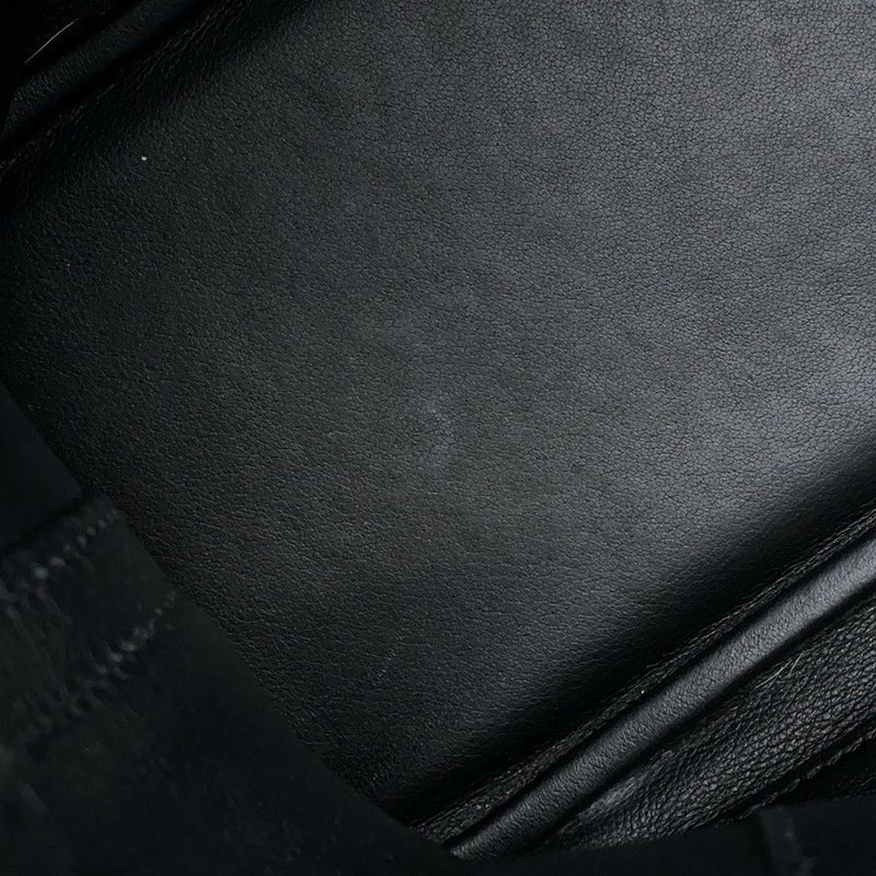 エルメス ハンドバッグ ボリード31 ブラック/シルバー金具 トリヨンクレマンス D刻印 2wayショルダー 黒