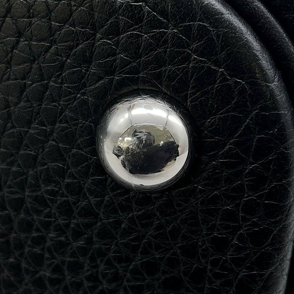 エルメス ハンドバッグ ボリード31 ブラック/シルバー金具 トリヨンクレマンス D刻印 2wayショルダー 黒