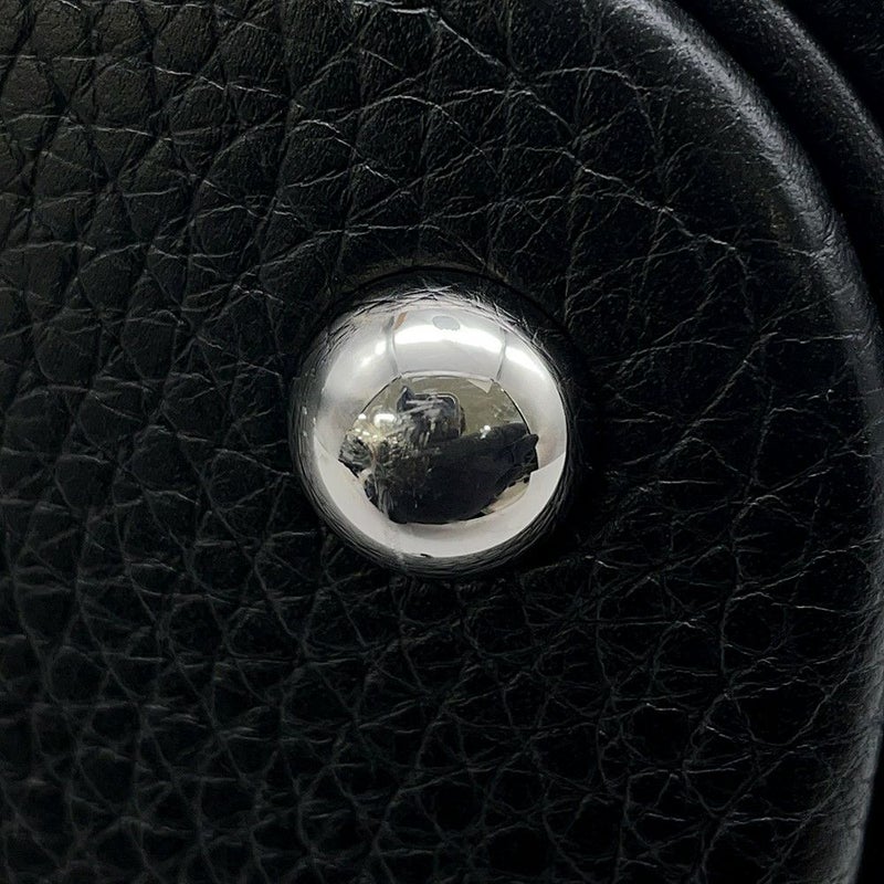 エルメス ハンドバッグ ボリード31 ブラック/シルバー金具 トリヨンクレマンス D刻印 2wayショルダー 黒