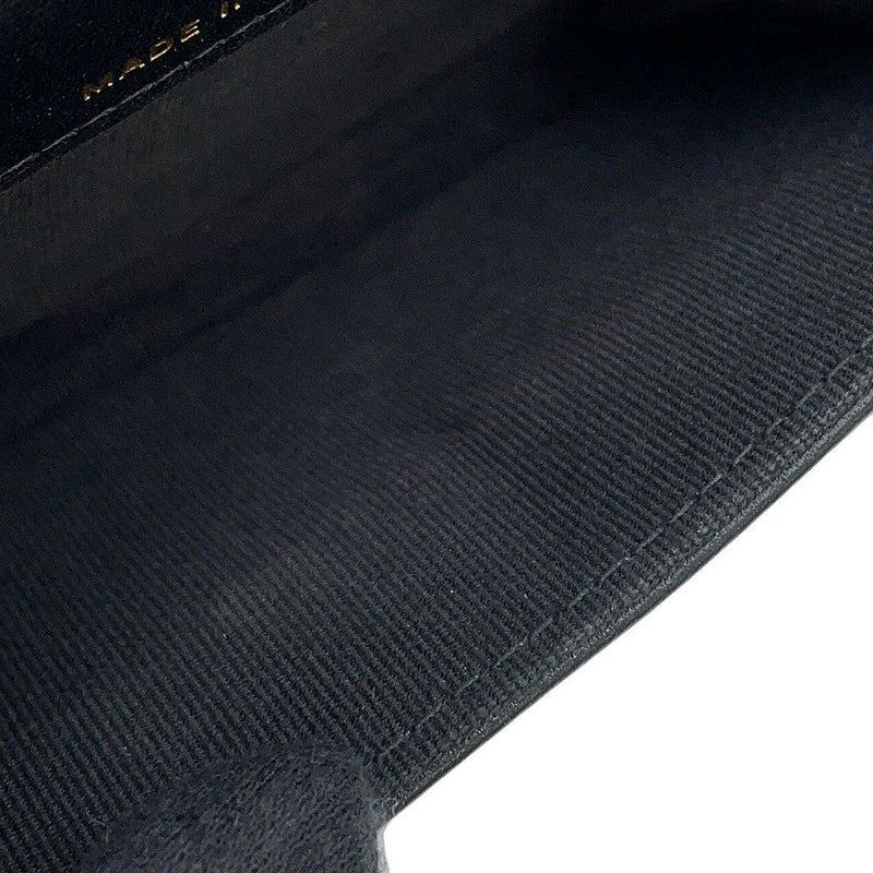 シャネル カードケース マトラッセ ココマーク クラシックカードケース ピンズ ラムスキン AP0214 CHANEL 名刺入れ 黒