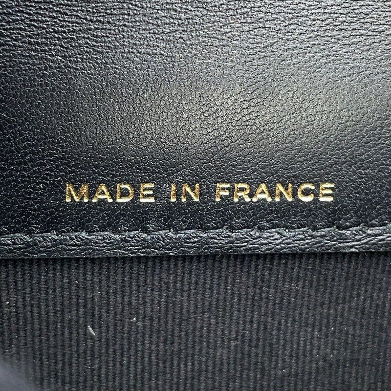 シャネル カードケース マトラッセ ココマーク クラシックカードケース ピンズ ラムスキン AP0214 CHANEL 名刺入れ 黒