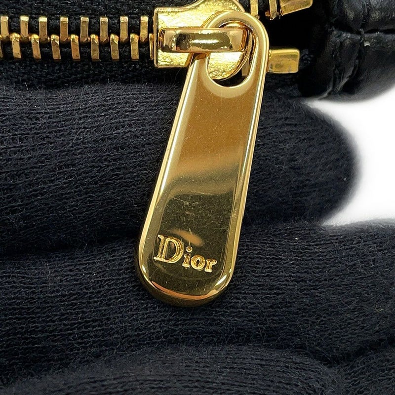 クリスチャン・ディオール コインケース カナージュ Caro Lavender ウォレット カーフレザー S5177UWHC_M900 財布 黒