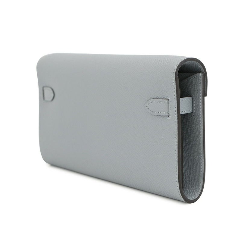 エルメス ケリーウォレット ロング トゥーゴー グリパンタン/ゴールド金具 エプソン K刻印 財布